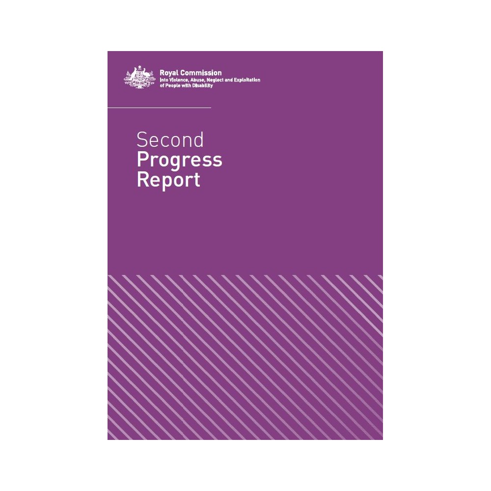 second-progress-report-disability-royal-commission