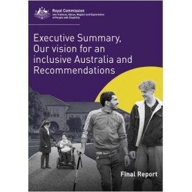 Final report - Executive Summary, Our vision for an inclusive Australia and Recommendations