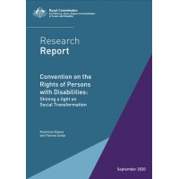 Research Report - Convention on the Rights of Persons with Disabilities: Shining a light on Social Transformation